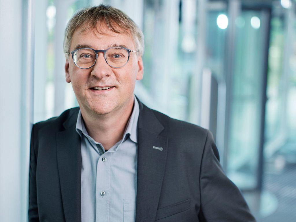 Rüdiger Scharf, Leiter der Unternehmenskommunikation, Pressesprecher