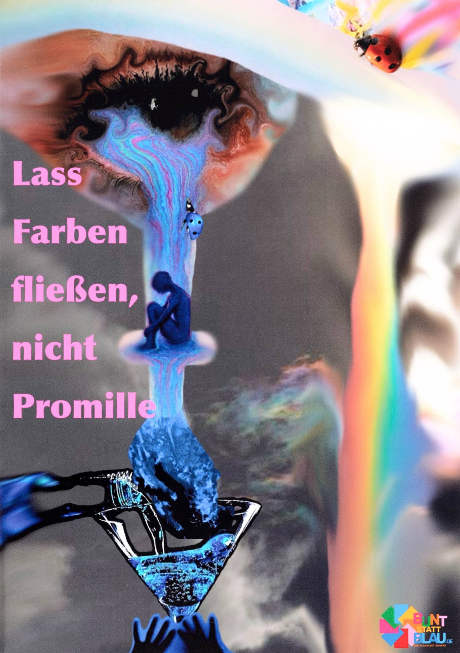 Motivbild Kampagne "bunt statt blau"