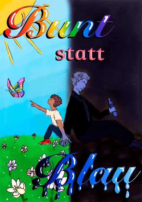 Motivbild Kampagne "bunt statt blau"