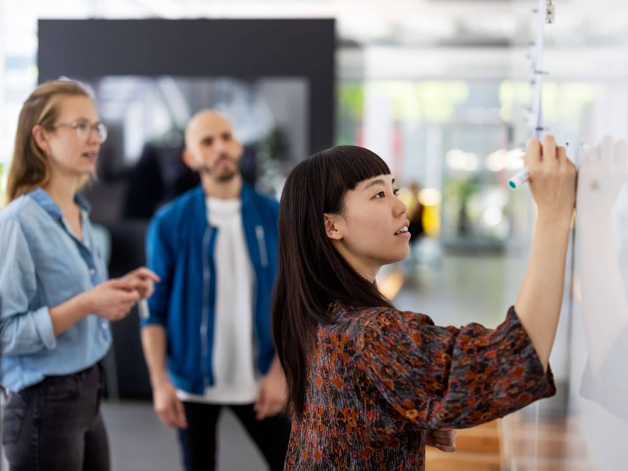 Forschungsteam forscht an innovativen Projekten