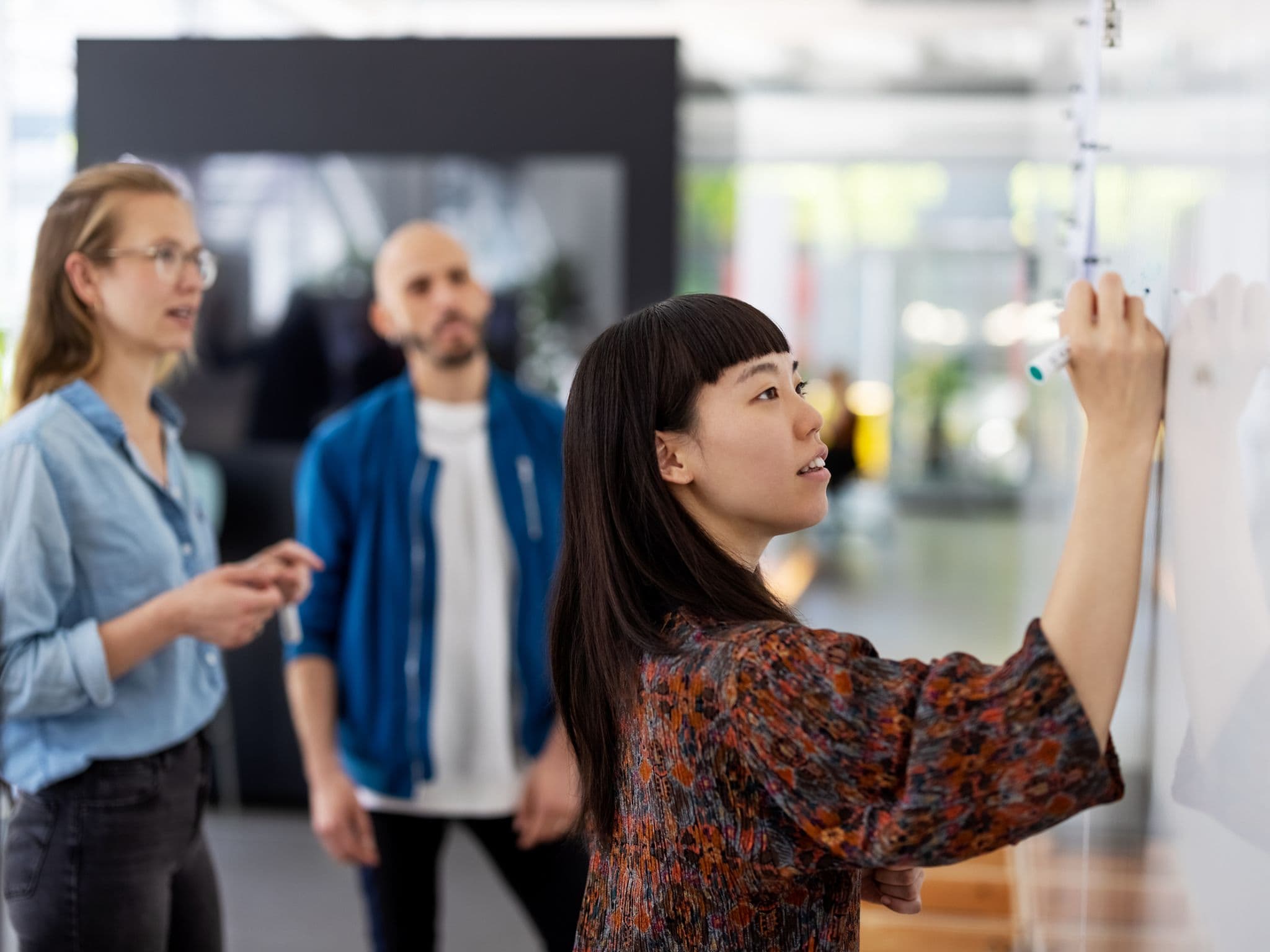 Forschungsteam forscht an innovativen Projekten