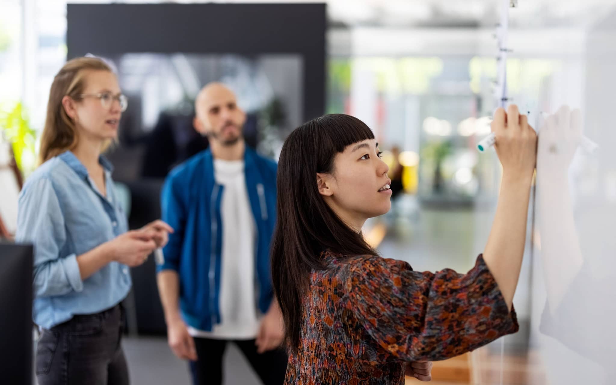 Forschungsteam forscht an innovativen Projekten