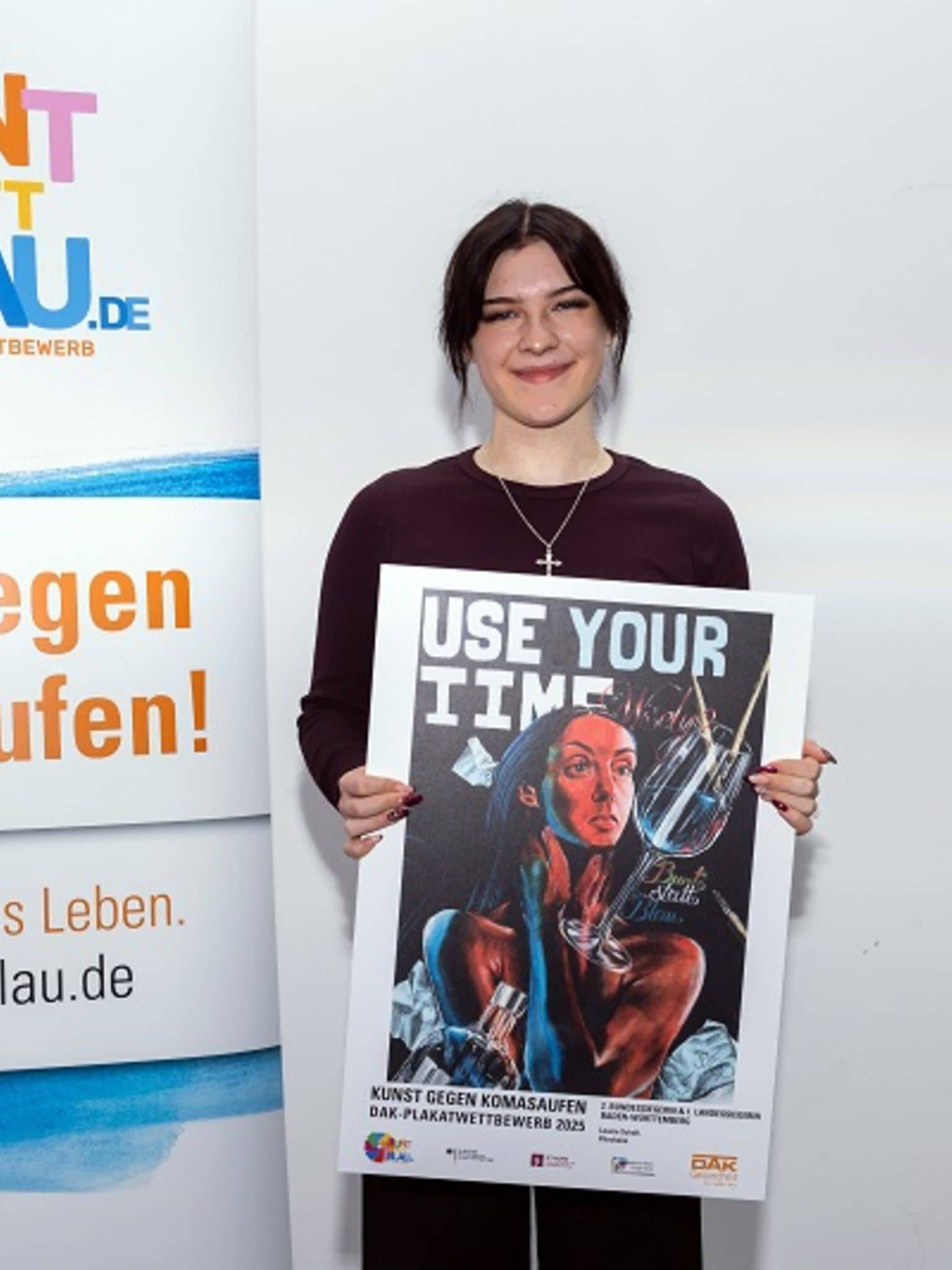 1.Platz: Bundessiegerin des Wettbewerbs Bunt statt blau 2025