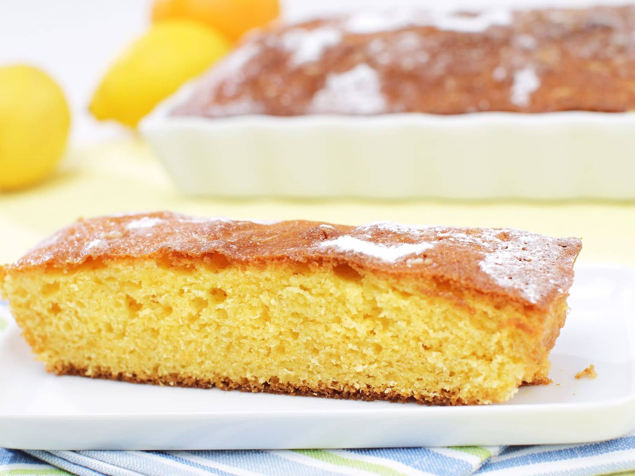 Zitronenkuchen für den Kindergeburtstag.