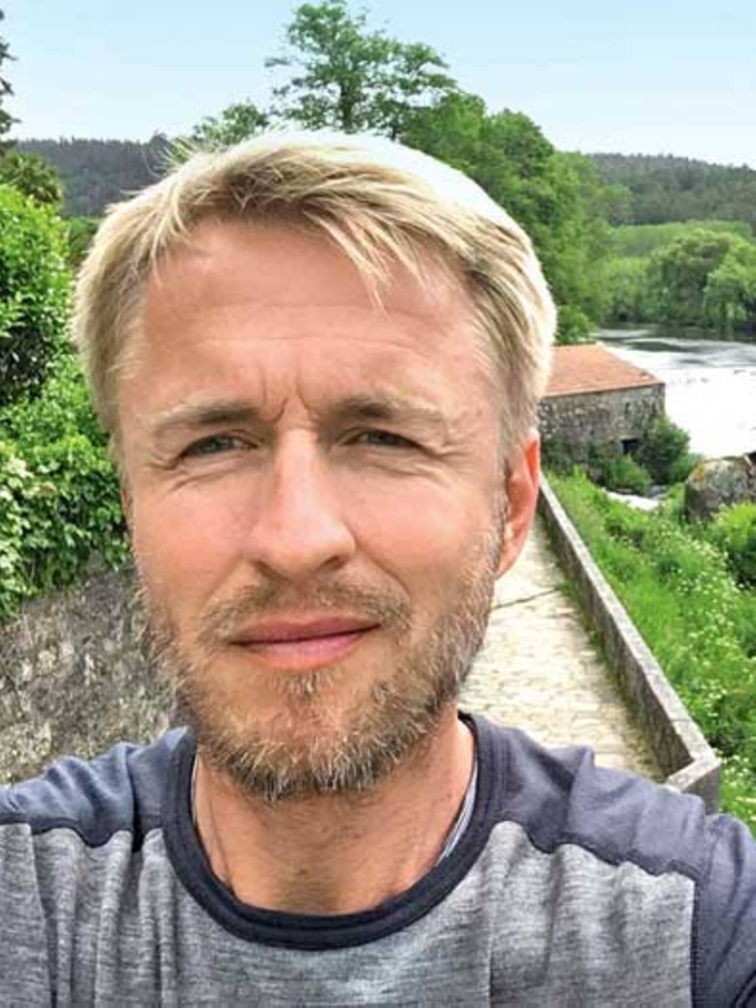 Dirk Reiche auf dem Pilgerweg