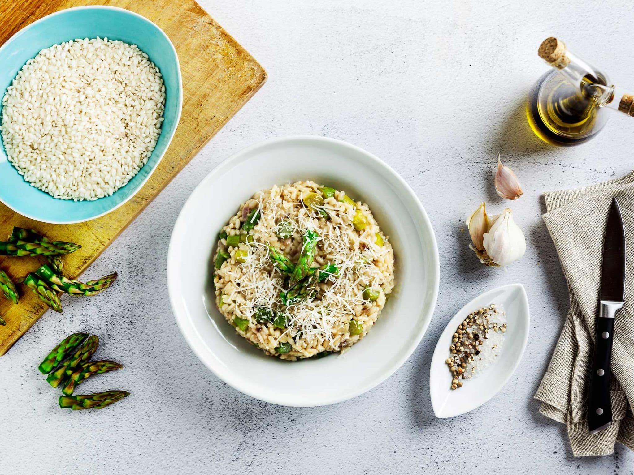Risotto mit Spargel