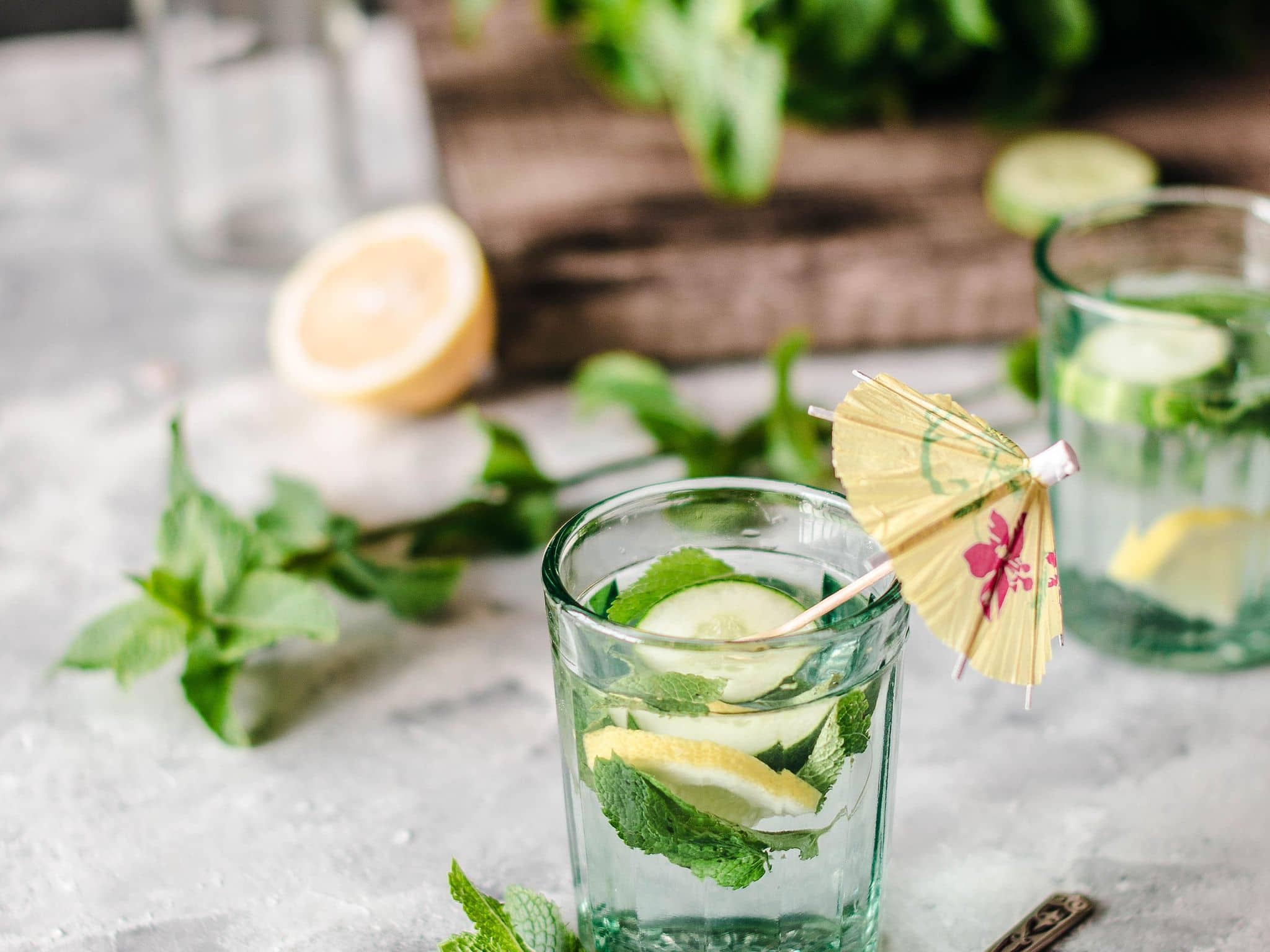 Rezeptfoto: Virgin Cucumber Fizz