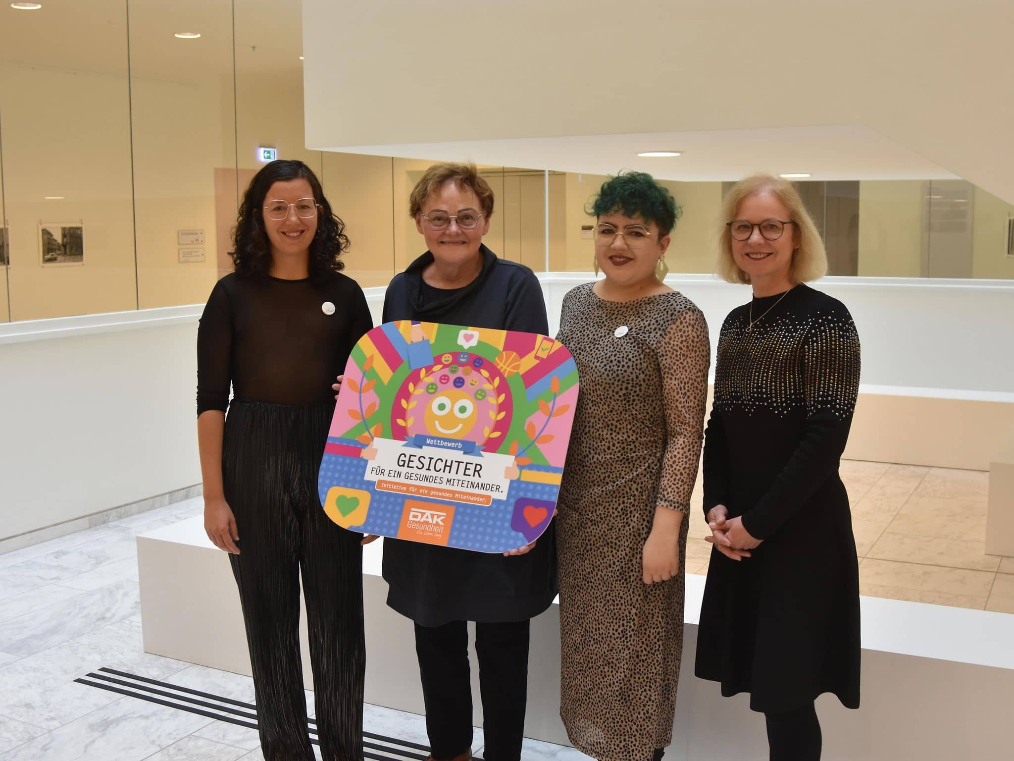 Platz 2 Gesichter-Wettbewerb: Gesundes Miteinander Brandenburg