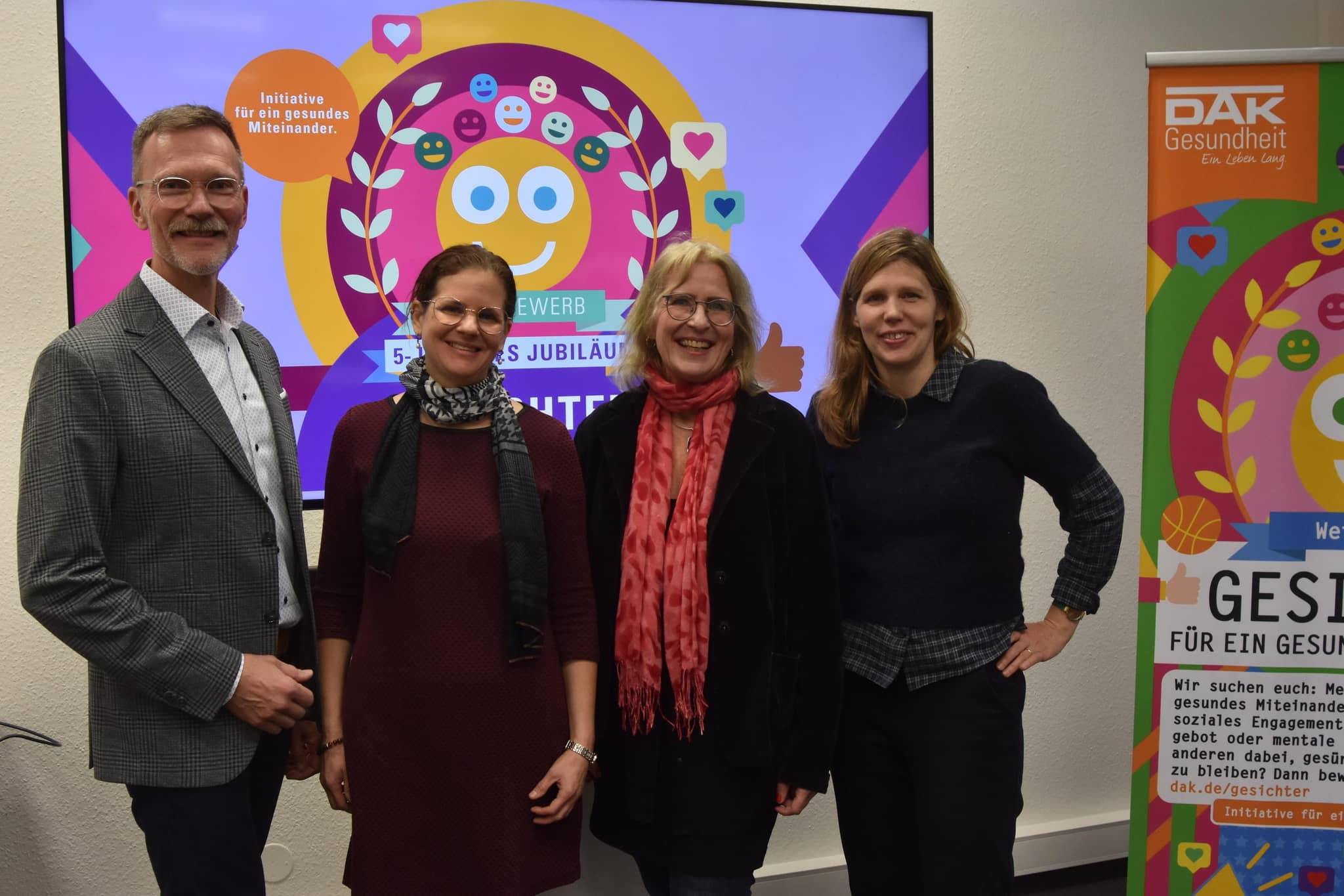 Platz 2 in Berlin - Wettbewerb Gesichter für ein gesundes Miteinander