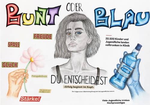 Motivbild Kampagne "bunt statt blau"