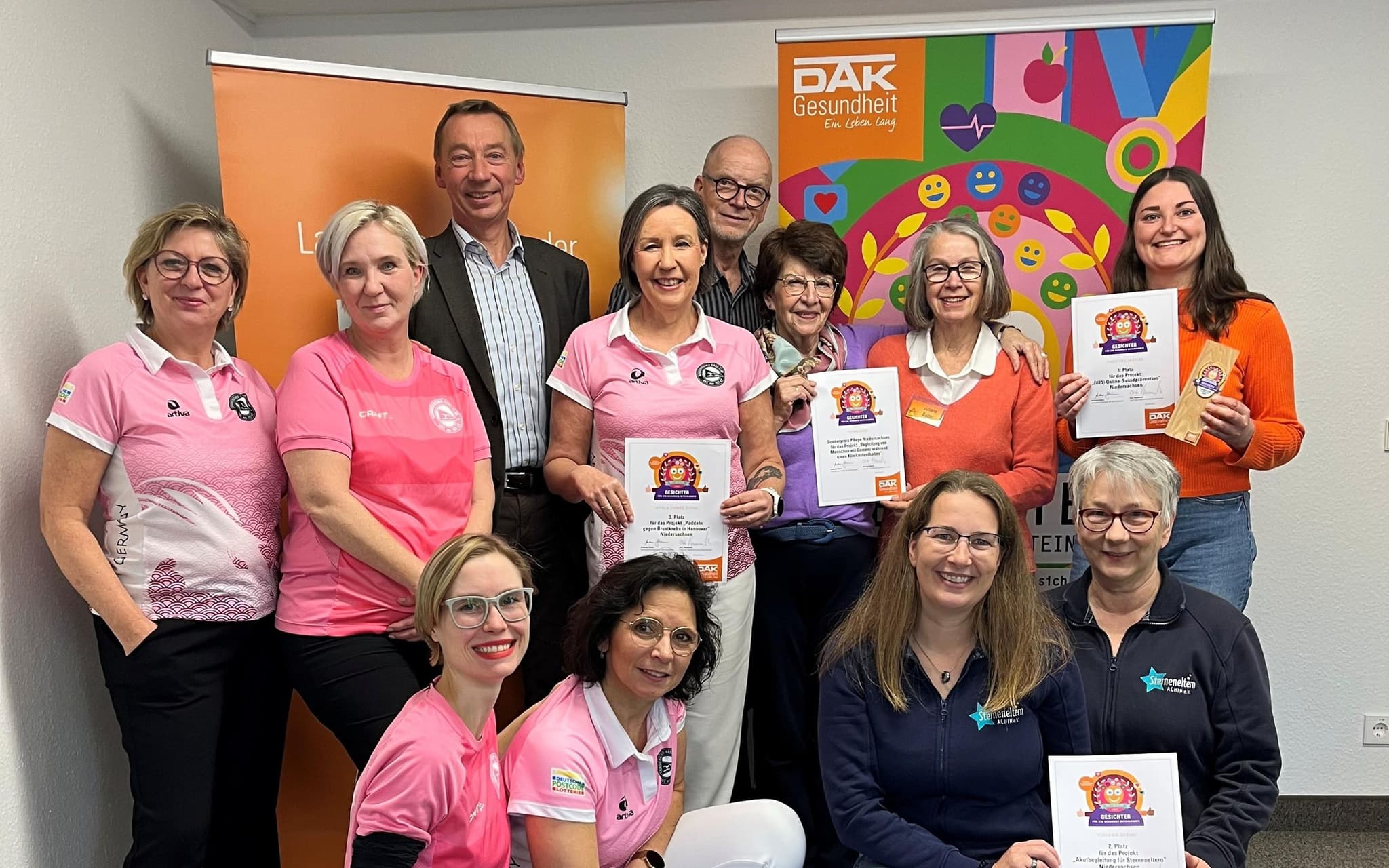 „Miteinander gesund leben“ in Niedersachsen beim Wettbewerb Gesichter für ein gesundes Miteinander 2024.