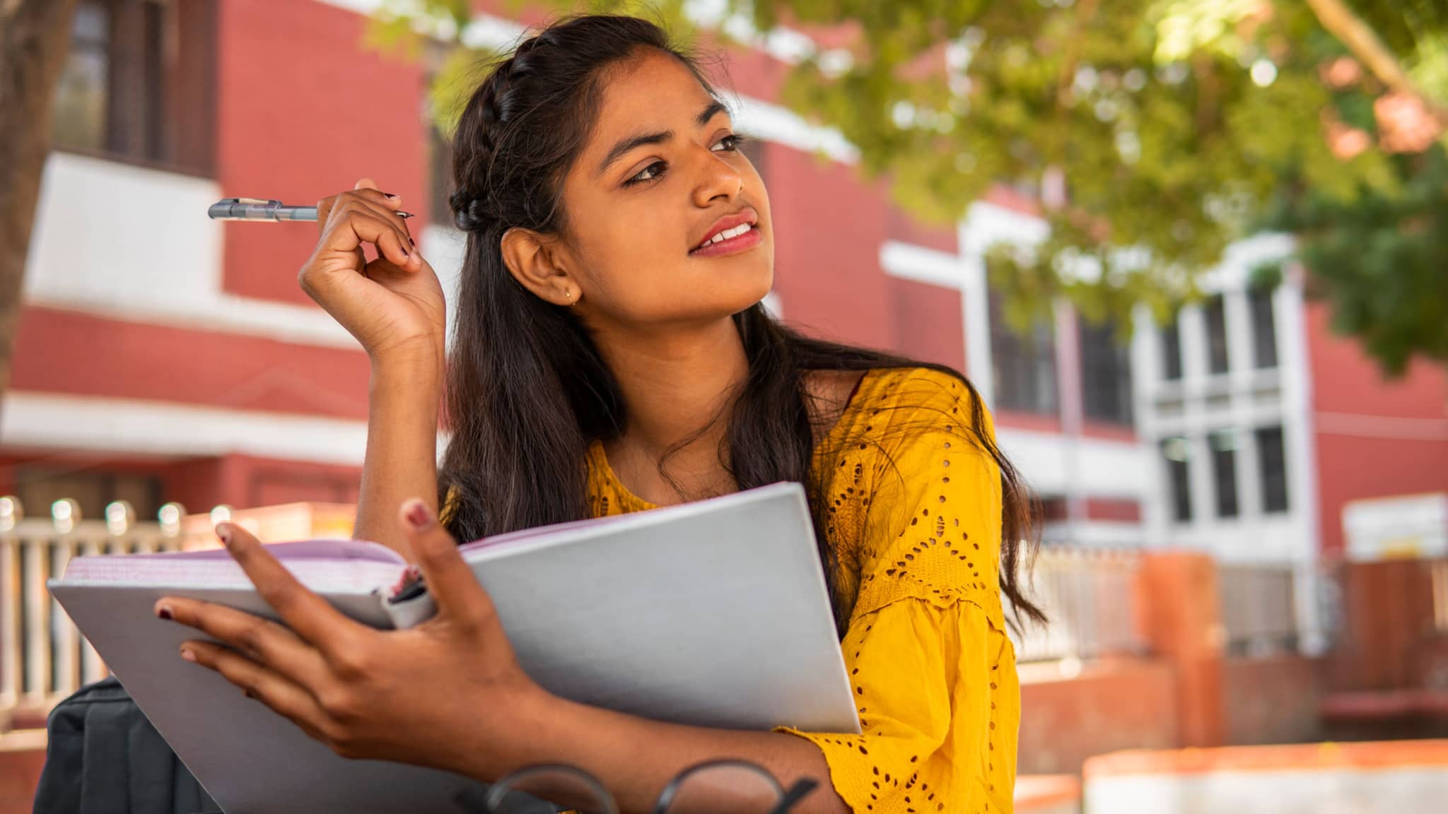 Image: Woman from India studying in Germany.