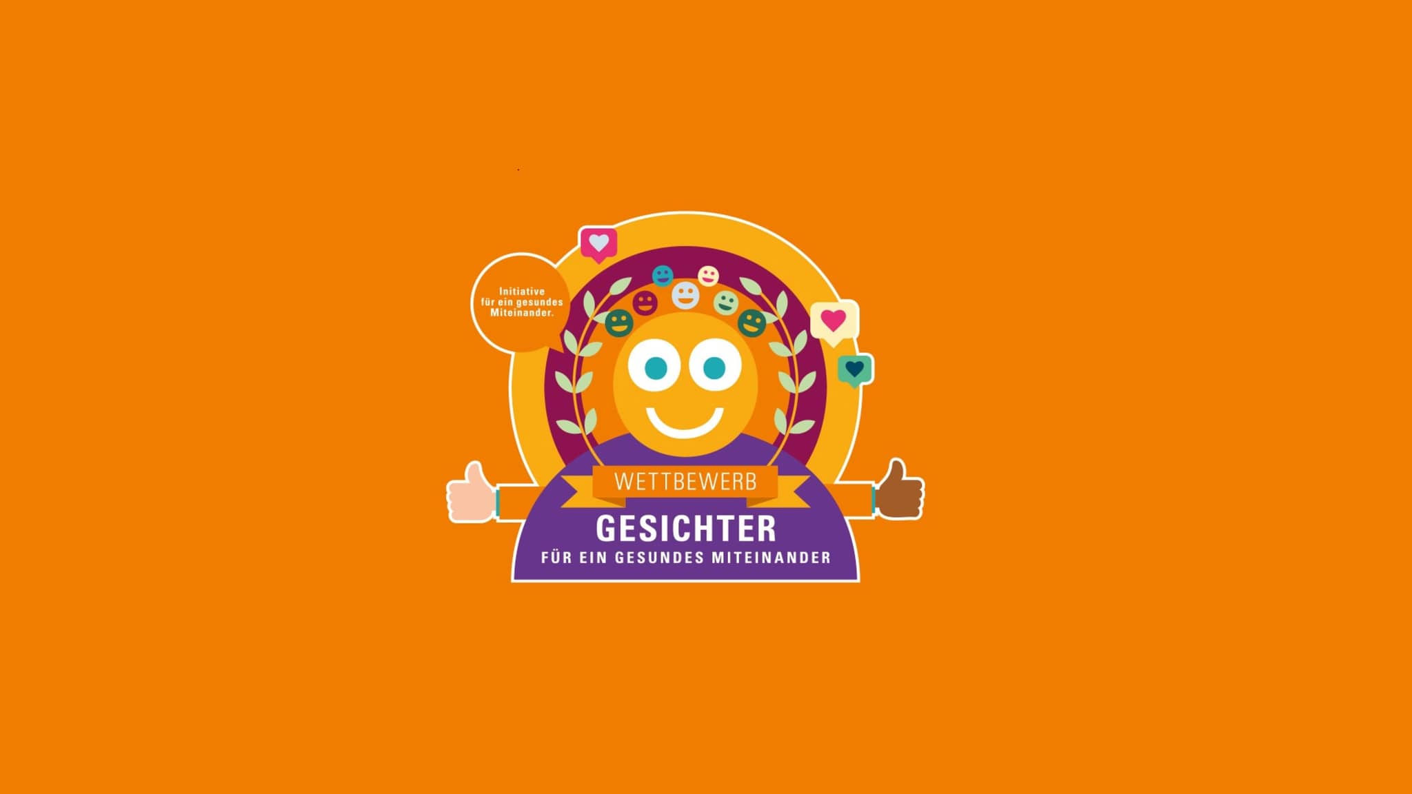Kampagnenlogo Gesundes Miteinander