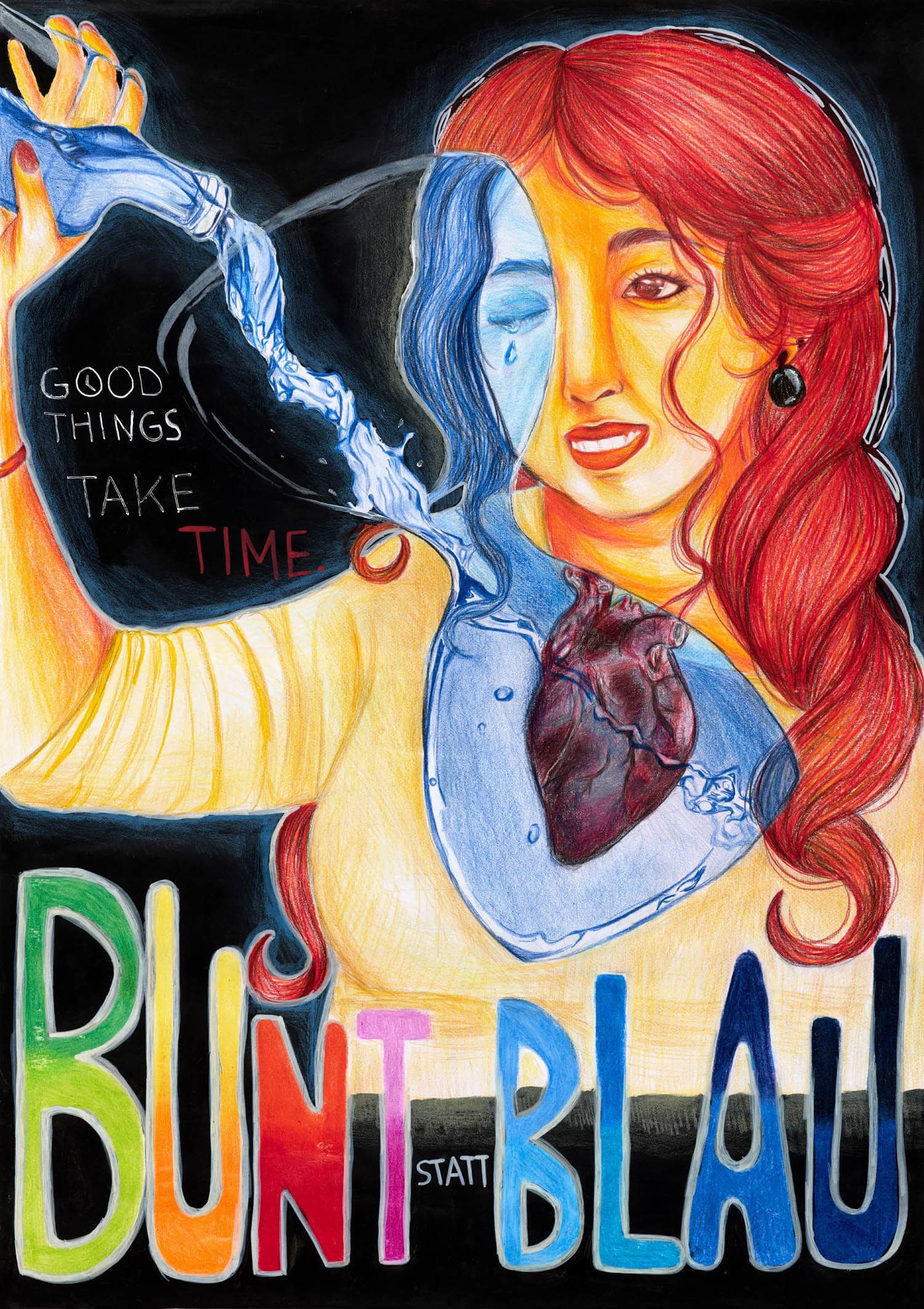 Motivbild Kampagne "bunt statt blau"