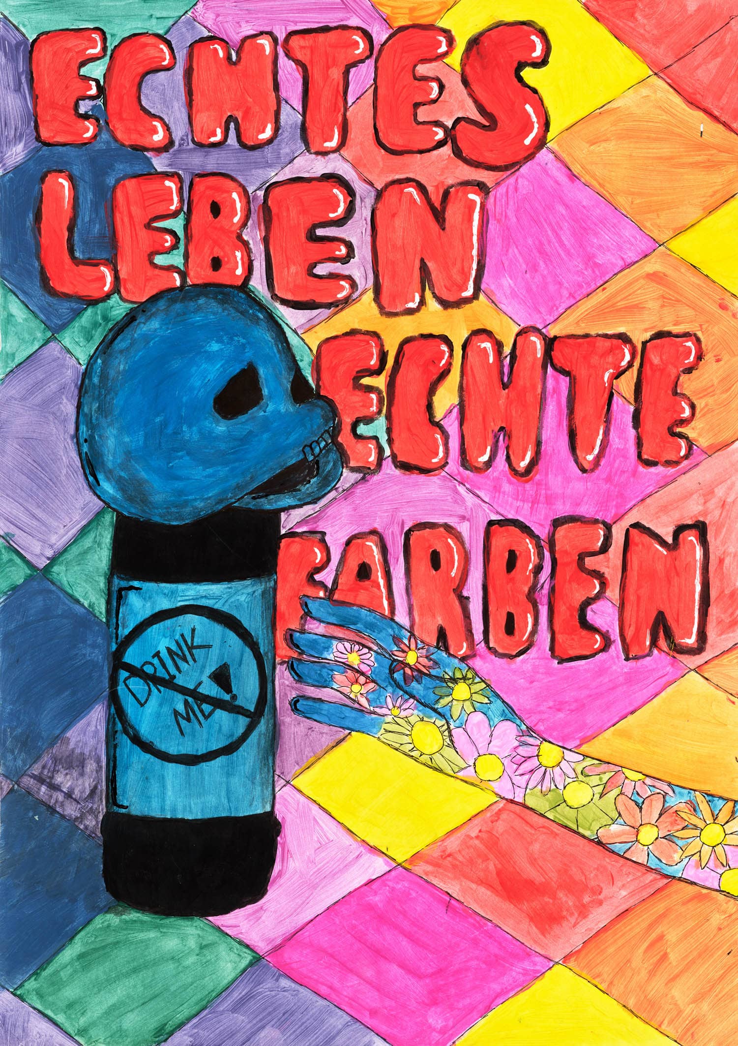 Motivbild Kampagne "bunt statt blau"