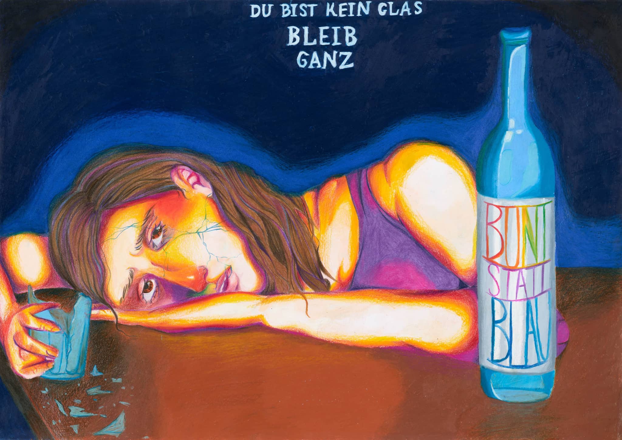 Motivbild Kampagne "bunt statt blau"