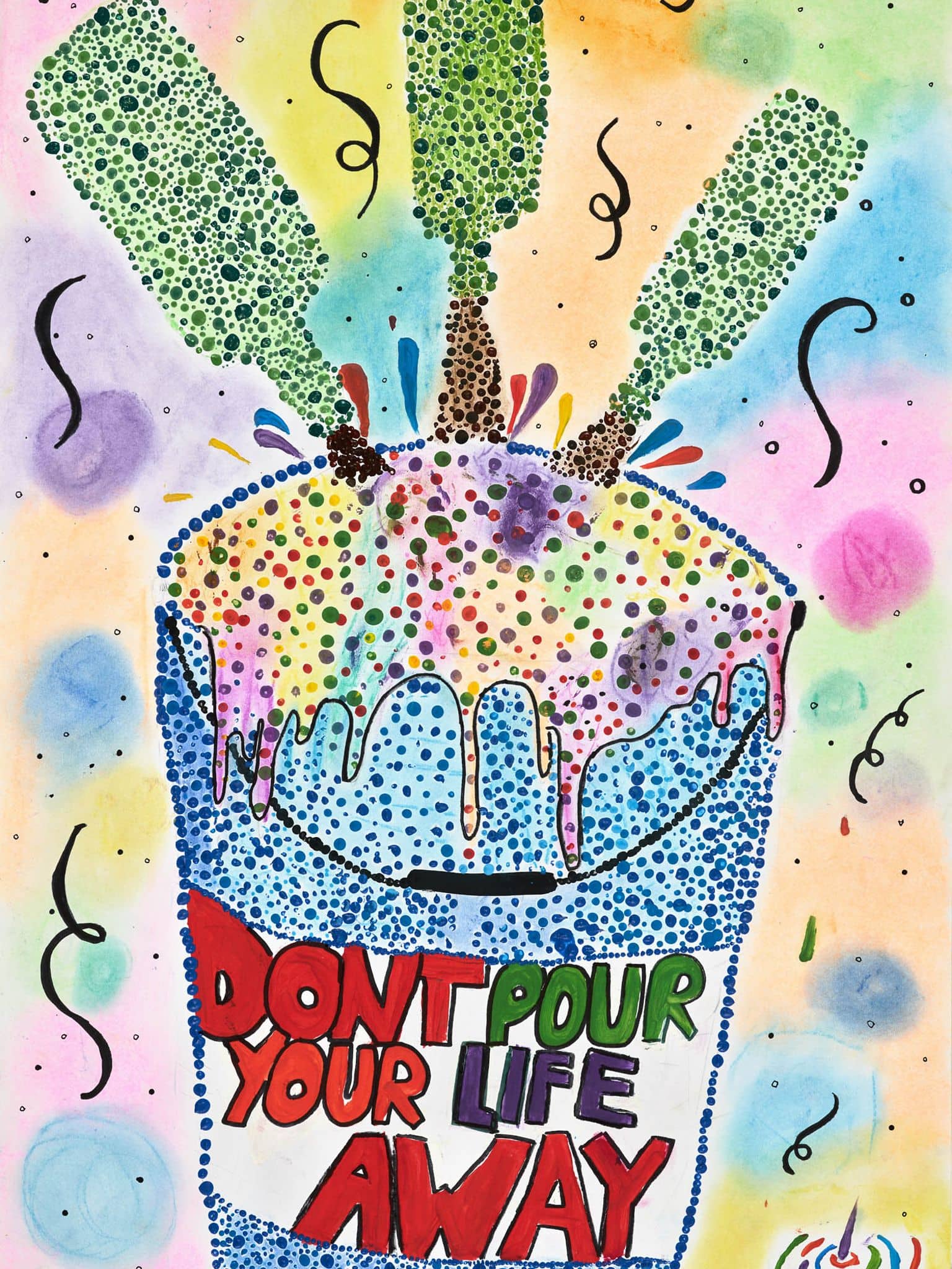 Motivbild Kampagne "bunt statt blau"