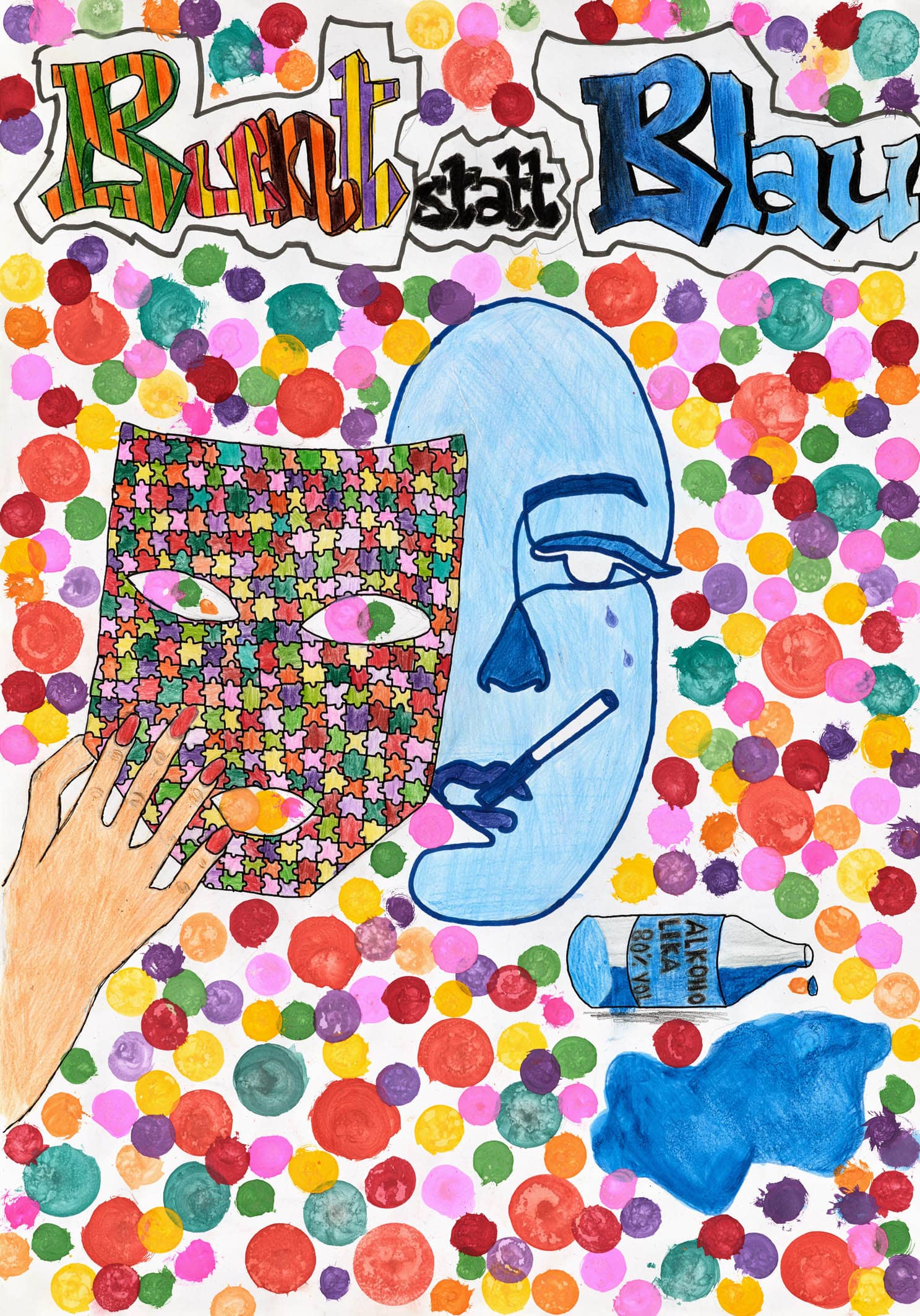 Motivbild Kampagne "bunt statt blau"