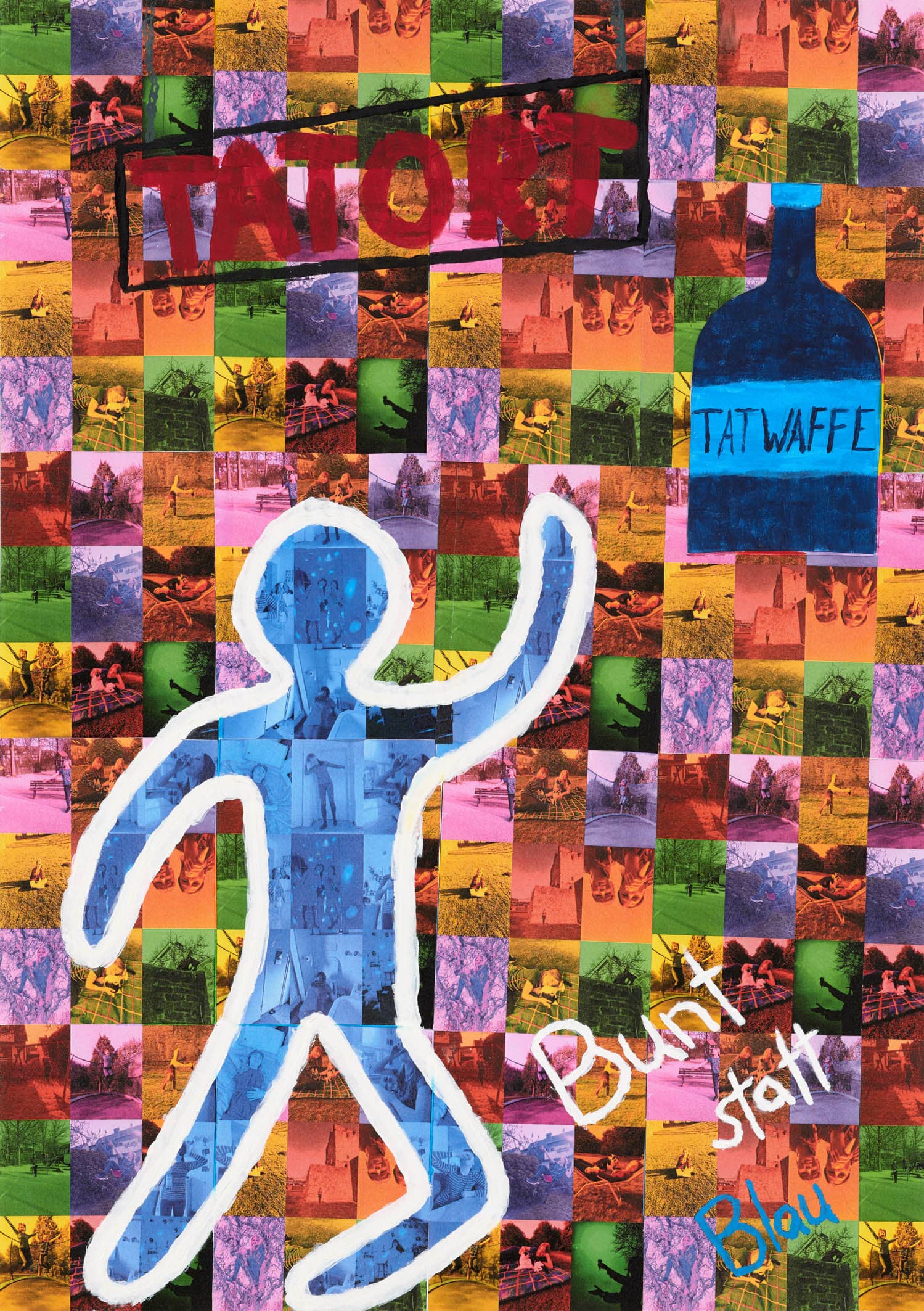 Motivbild Kampagne "bunt statt blau"