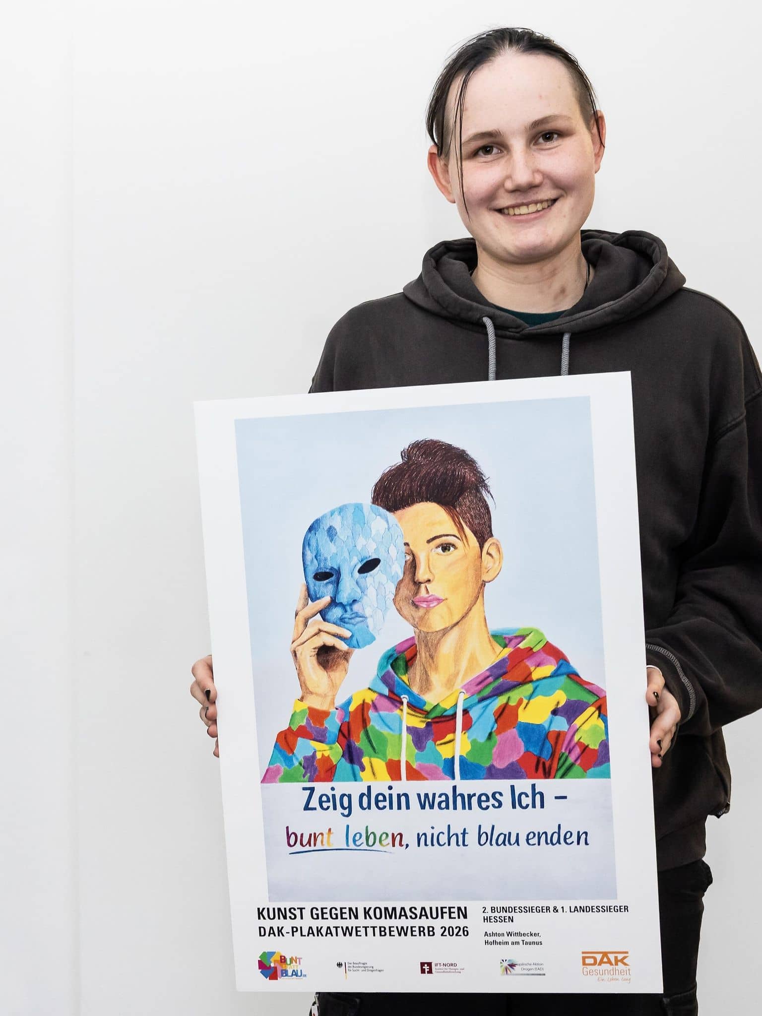 2. Platz: Bundessiegerin des Wettbewerbs Bunt statt blau 2025