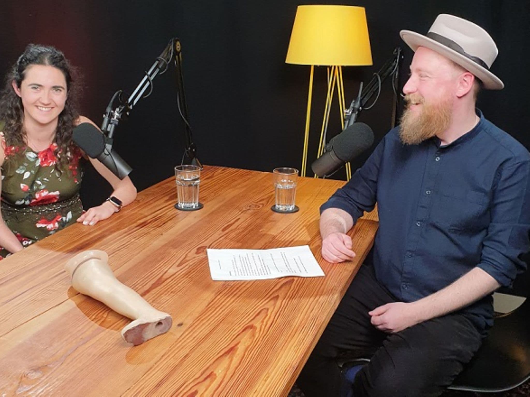 Leben mit Behinderung: René Träder im Gespräch mit Julia Porzelt