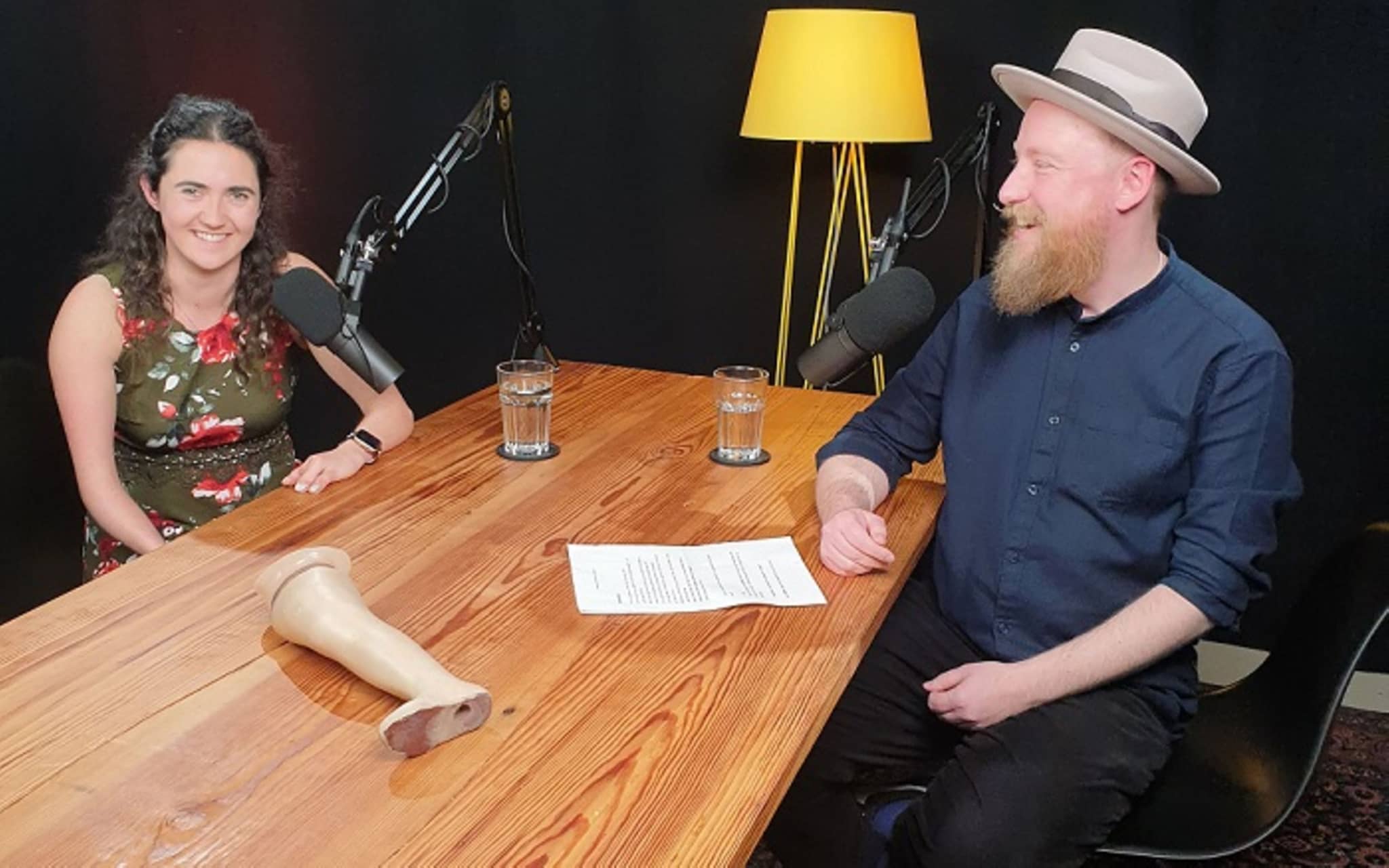 Leben mit Behinderung: René Träder im Gespräch mit Julia Porzelt