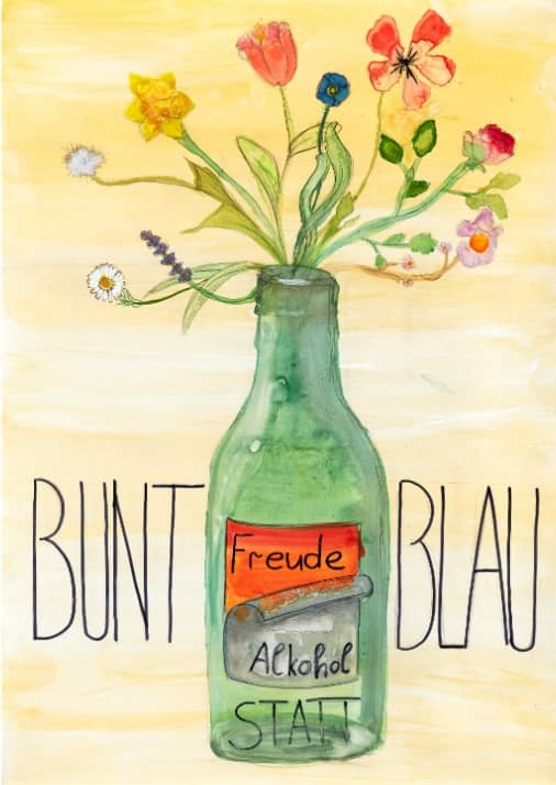 Motivbild Kampagne "bunt statt blau" Schleswig-Holstein junge Talente