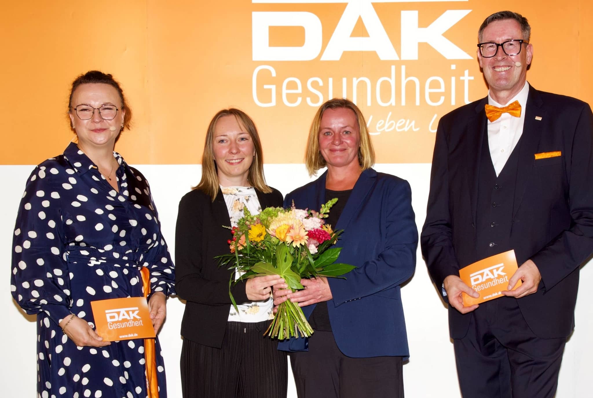 Siegerehrung beim BGM-Förderpreis: Dritter Platz für Kinderwohl-Berlin.