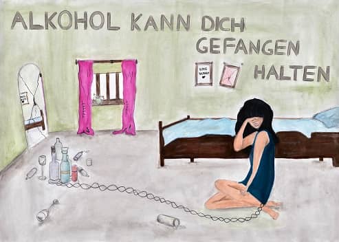 Motivbild Kampagne "bunt statt blau"
