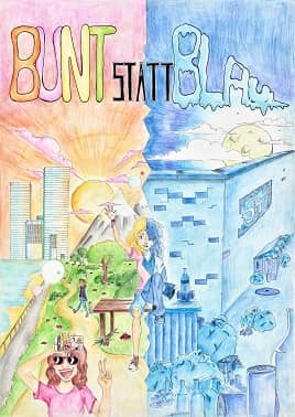 Motivbild Kampagne "bunt statt blau"