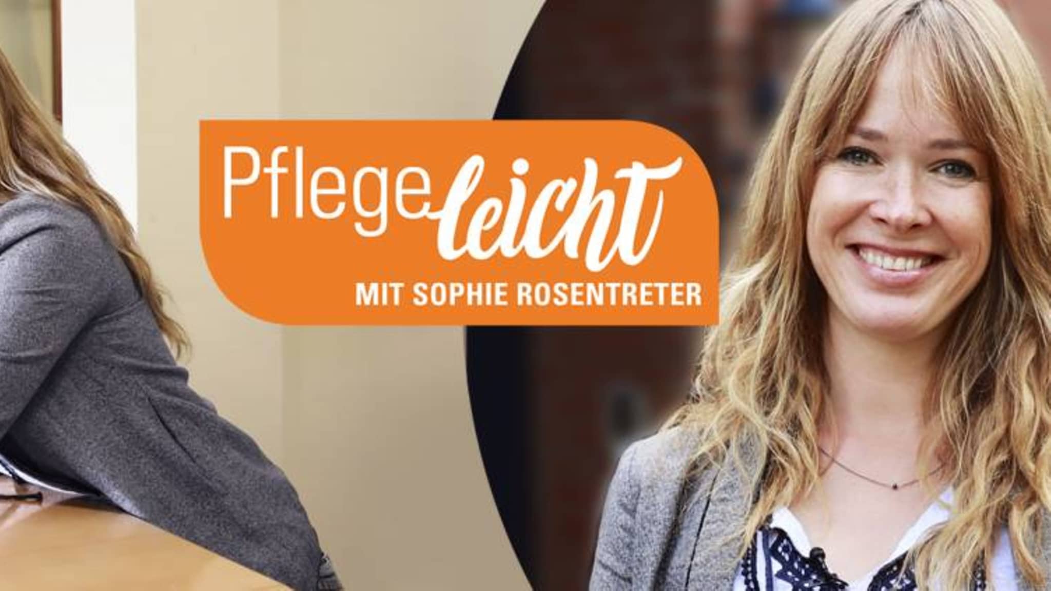 Demenz: Sophie Rosentreter sitzt mit einer älteren Frau am Tisch. Beide sind fröhlich.