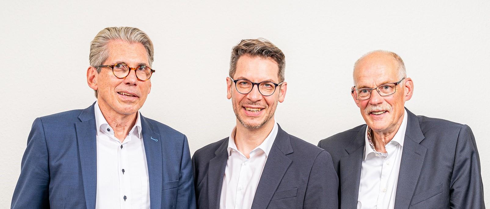 v. l. n. r. Andreas Storm, Roman G. Weber, Dr. Johannes Knollmeyer