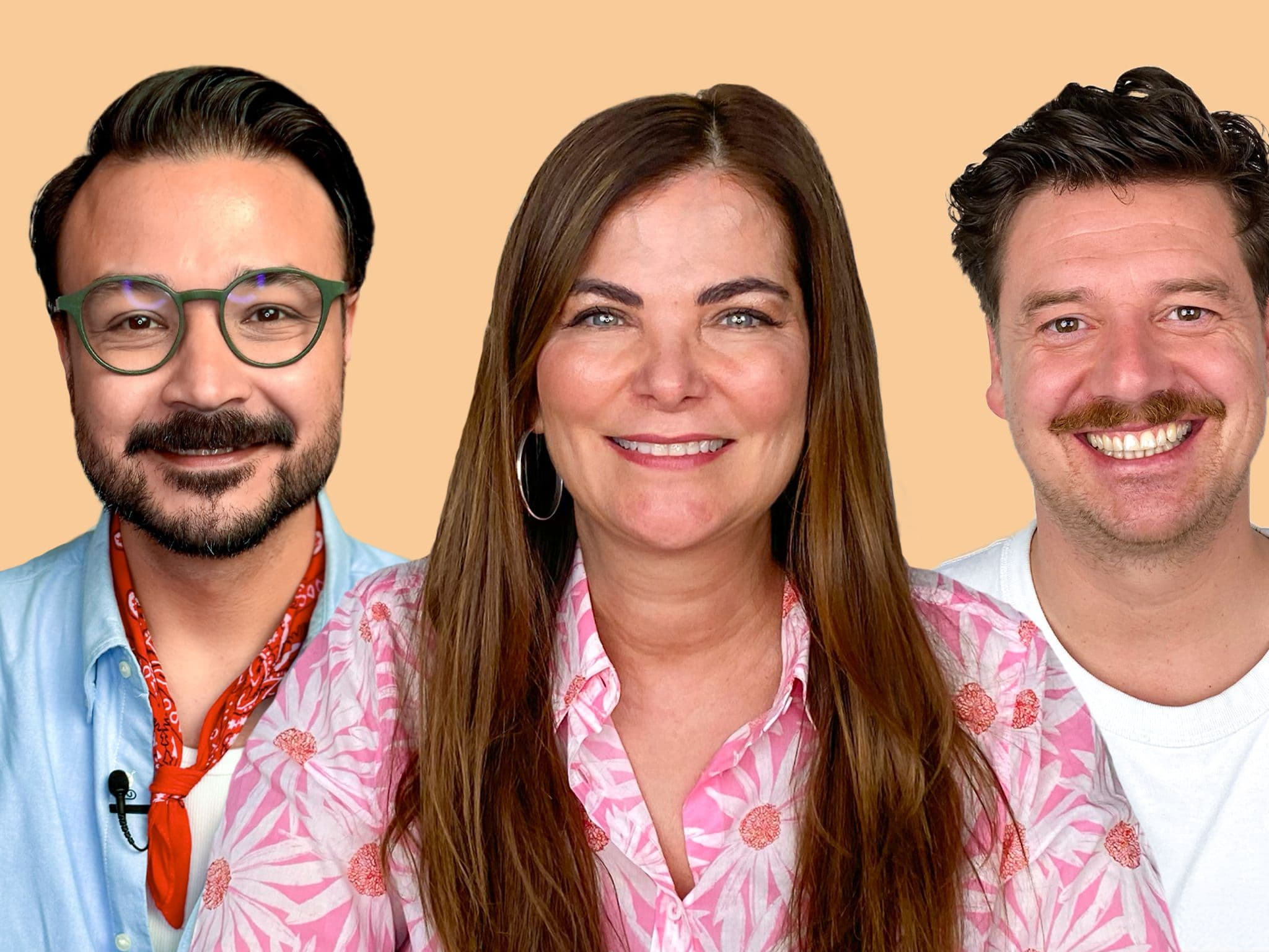 Das Team von Doktorsex: Umut Özdemir, Dr. Sheila de Liz, Volker Wittkamp
