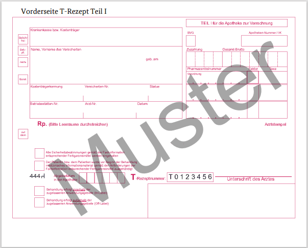 T-Rezept-Muster