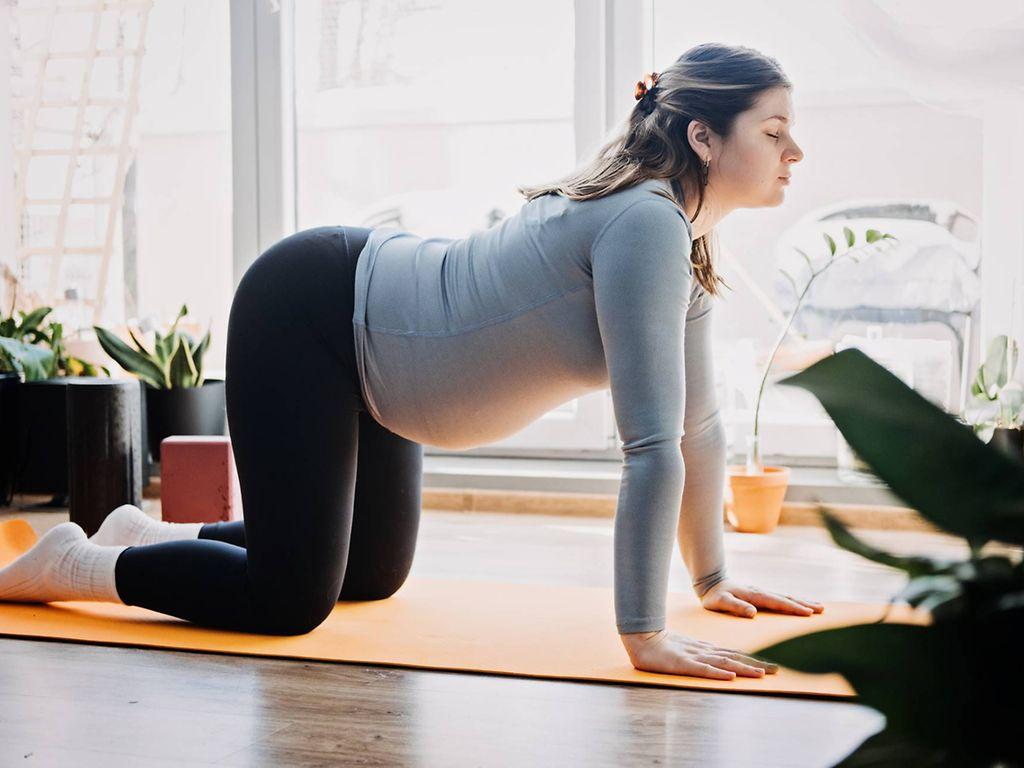 Symbolbild Yoga in der Schwangerschaft