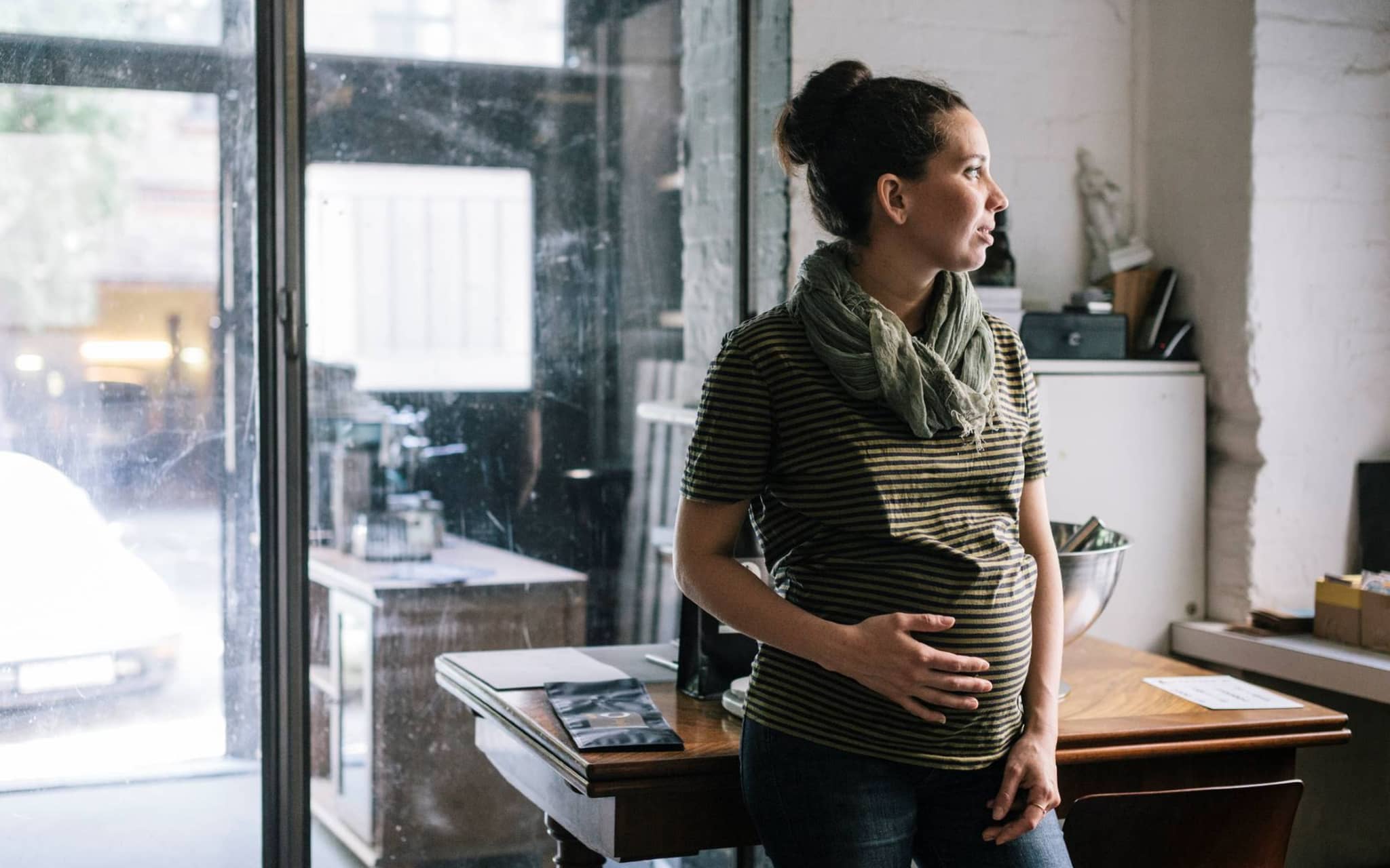 Symbolbild Stress in der Schwangerschaft