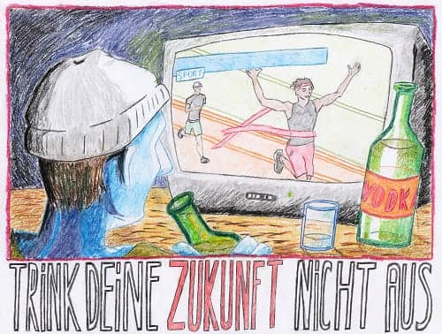 Motivbild Kampagne "bunt statt blau"