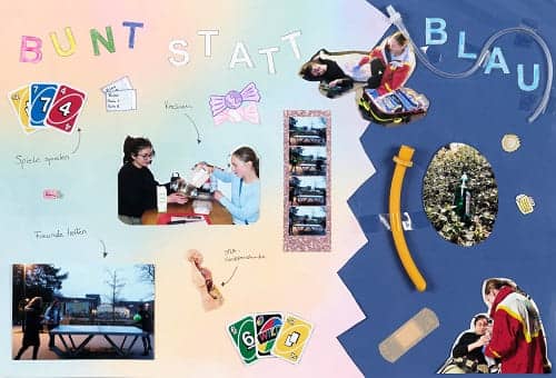 Motivbild Kampagne "bunt statt blau"