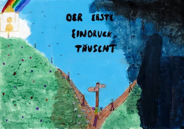 Motivbild Kampagne "bunt statt blau"