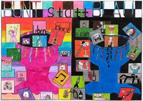 Motivbild Kampagne "bunt statt blau"