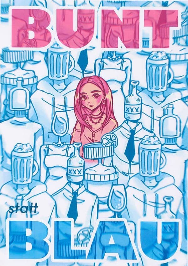 Motivbild Kampagne "bunt statt blau"