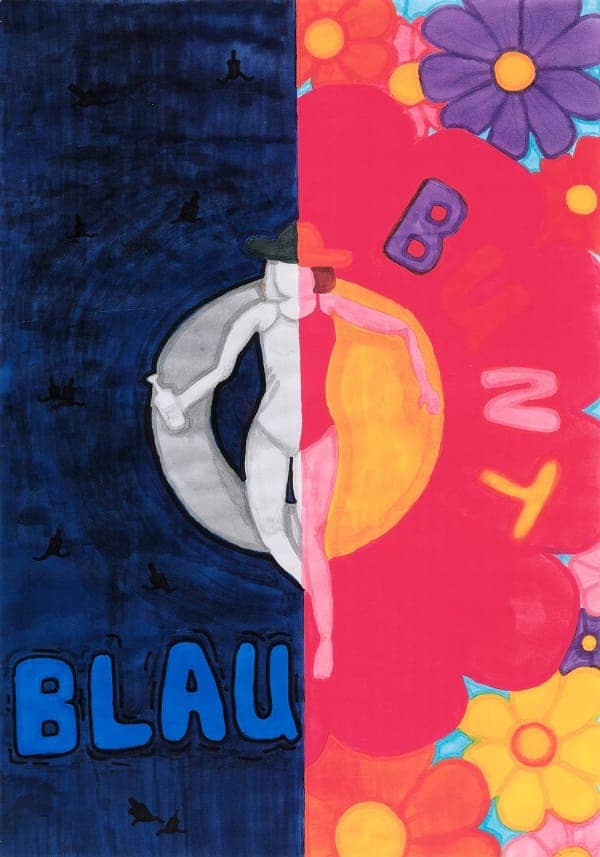 Motivbild Kampagne "bunt statt blau"