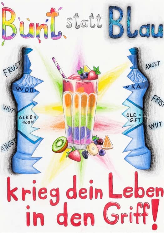 Motivbild Kampagne "bunt statt blau"