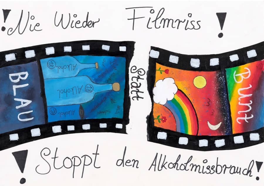 Motivbild Kampagne "bunt statt blau"