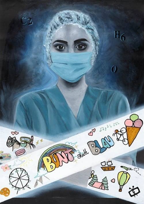 Motivbild Kampagne "bunt statt blau"