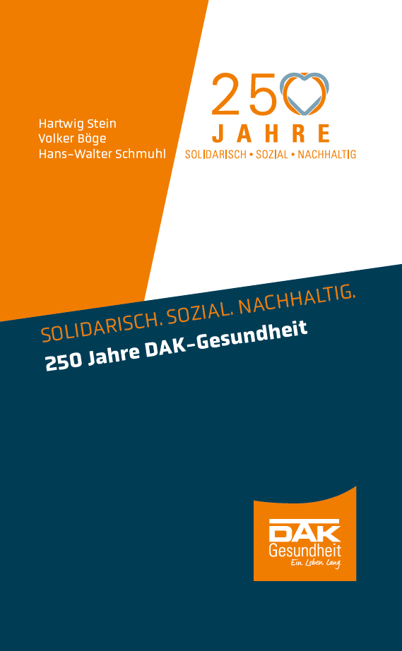 Bild: Einband der Festschrift zum Jubiläum 250 Jahre DAK
