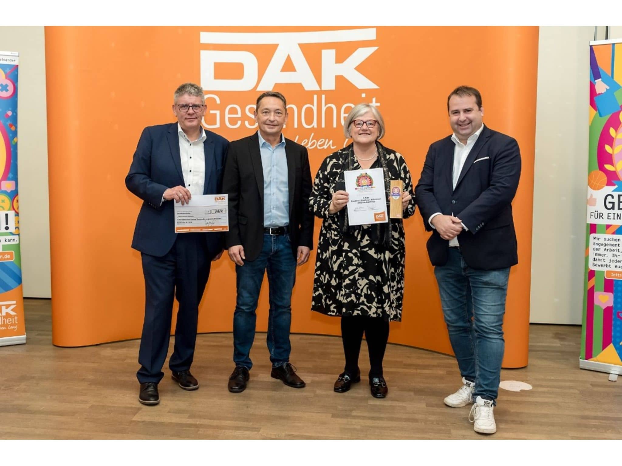 1. Platz im Saarland 2024: Gesichter für ein gesundes Miteinander