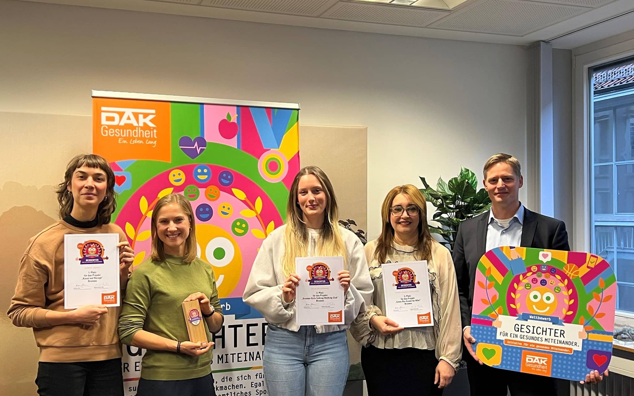 Kampagne Gesundes Miteinander: Sonderpreis in Bremen