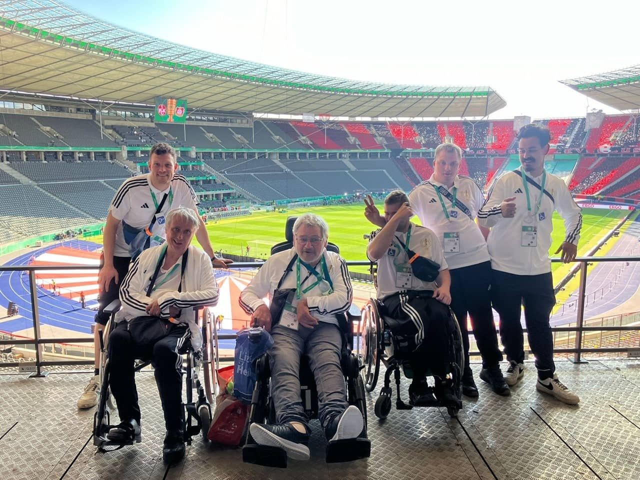 1. Platz Landessieger Brandenburg 2024 beim Wettbewerb "Gesichter für ein gesundes Miteinander".