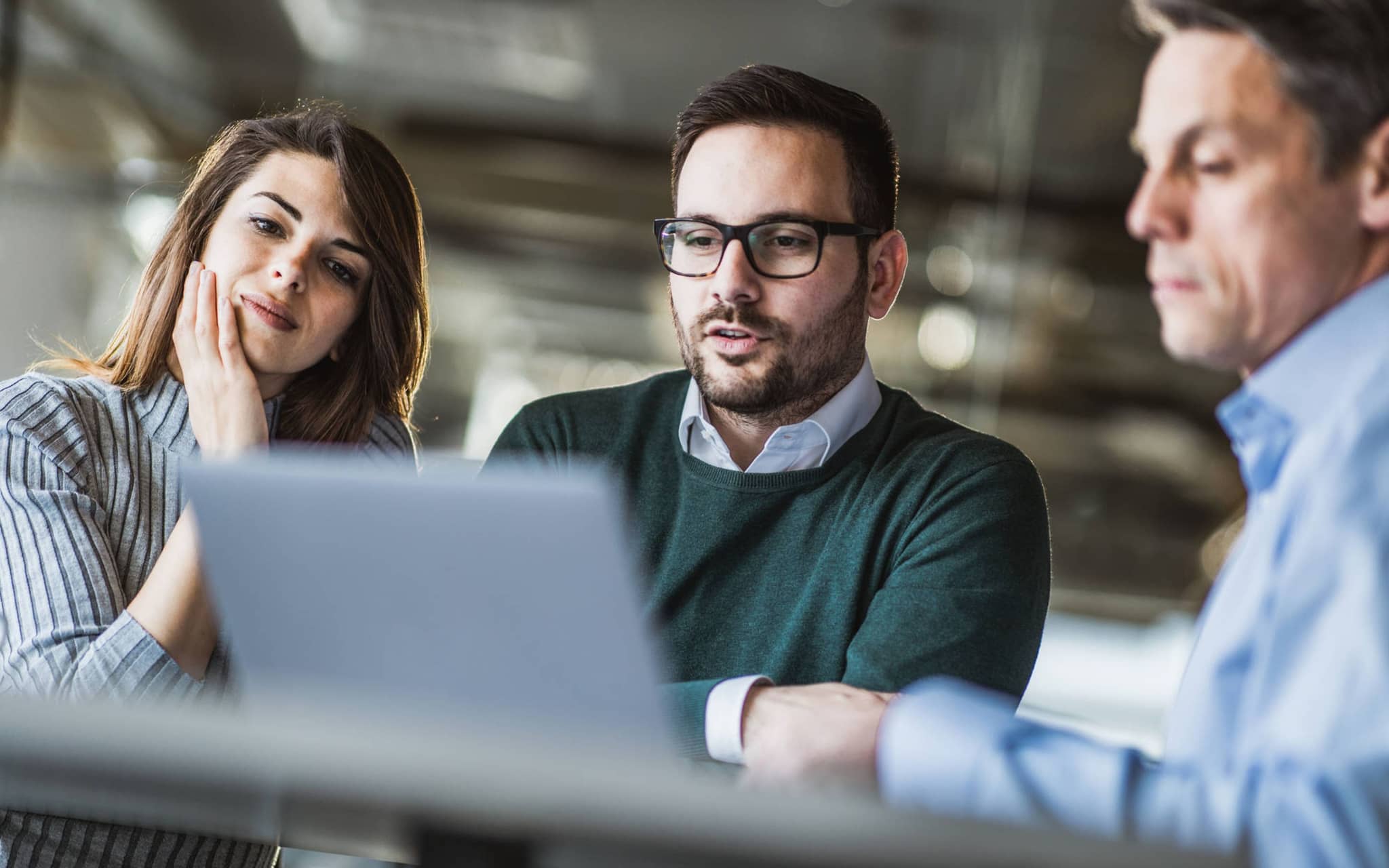 Bild: Beratung am Laptop